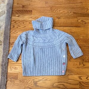 Matilda Jane Gray Cable Knit Sweater